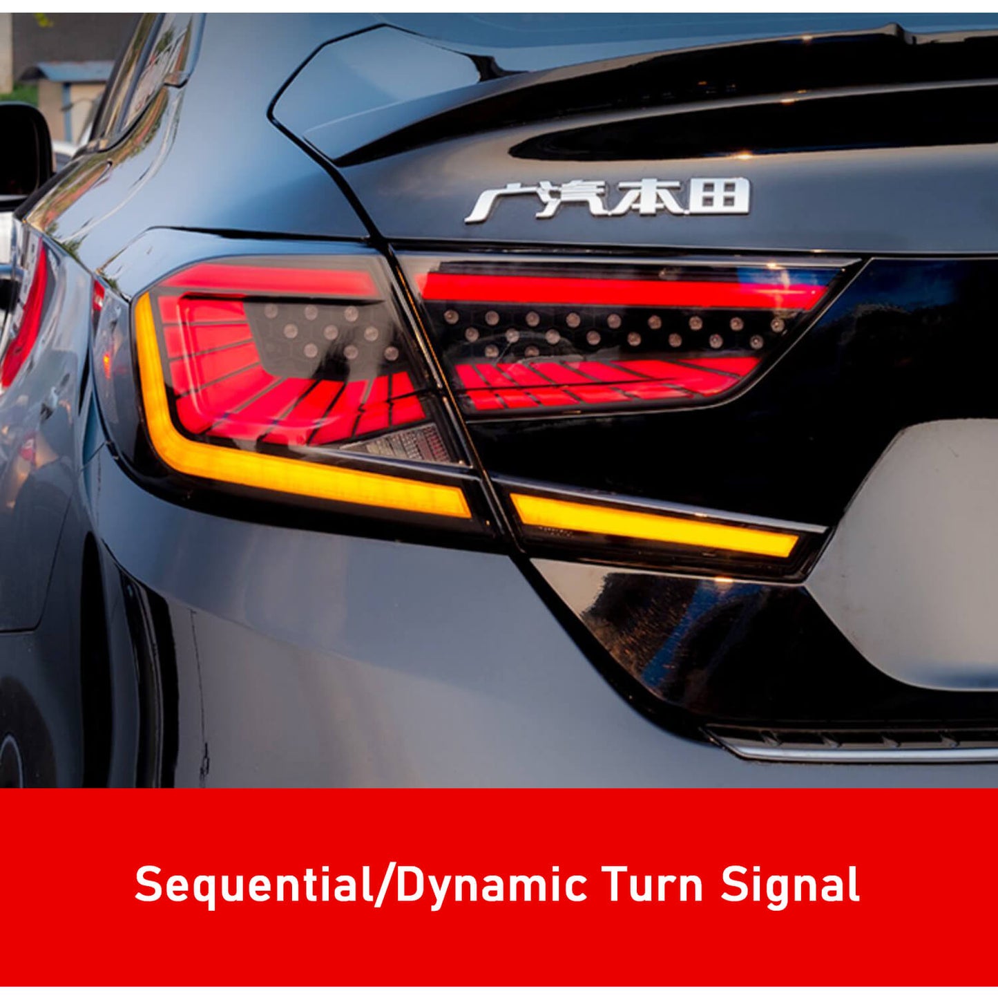 HCMOTION Taillights For Honda Accord 2018-2022