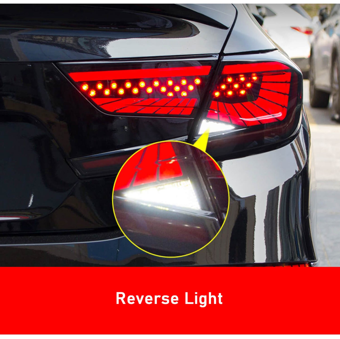 HCMOTION Taillights For Honda Accord 2018-2022