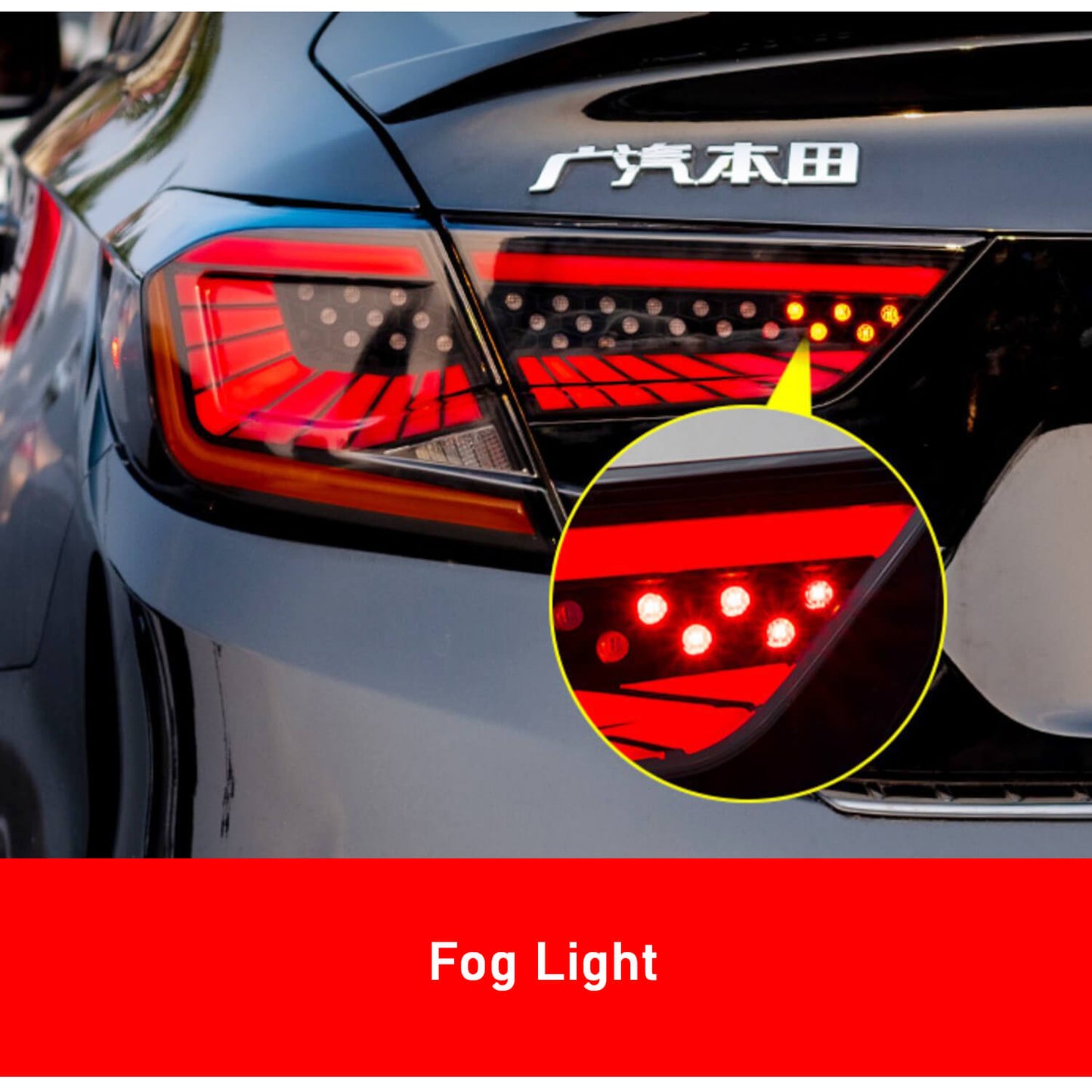 HCMOTION Taillights For Honda Accord 2018-2022