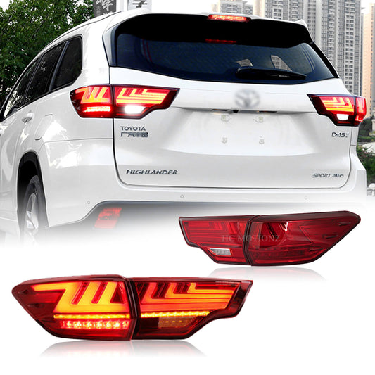 HCMOTION Taillights Fit/For Toyota Highlander 2014-2019