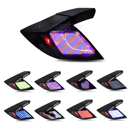 HCMOTION LED Tail Lights for Honda Civic 2017-2021 Hatchback Customization