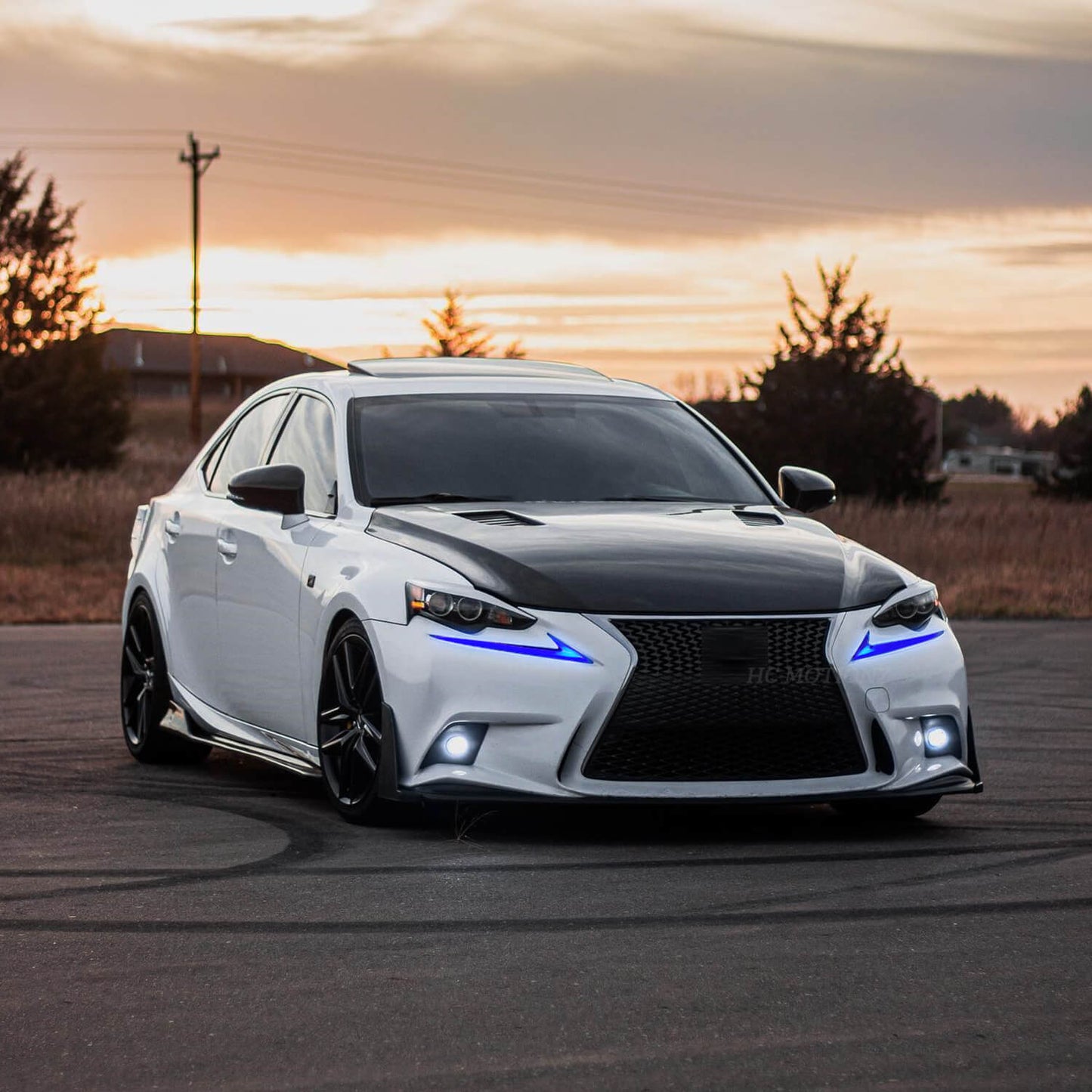 HCMOTION LED Headlight For Lexus IS250 300h 350f 2013-2016