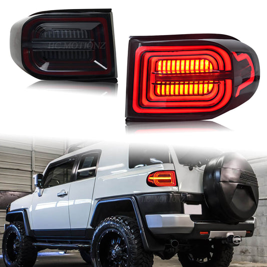 HCMOTION LED Tail Lights For Toyota FJ Cruiser 2007-2015
