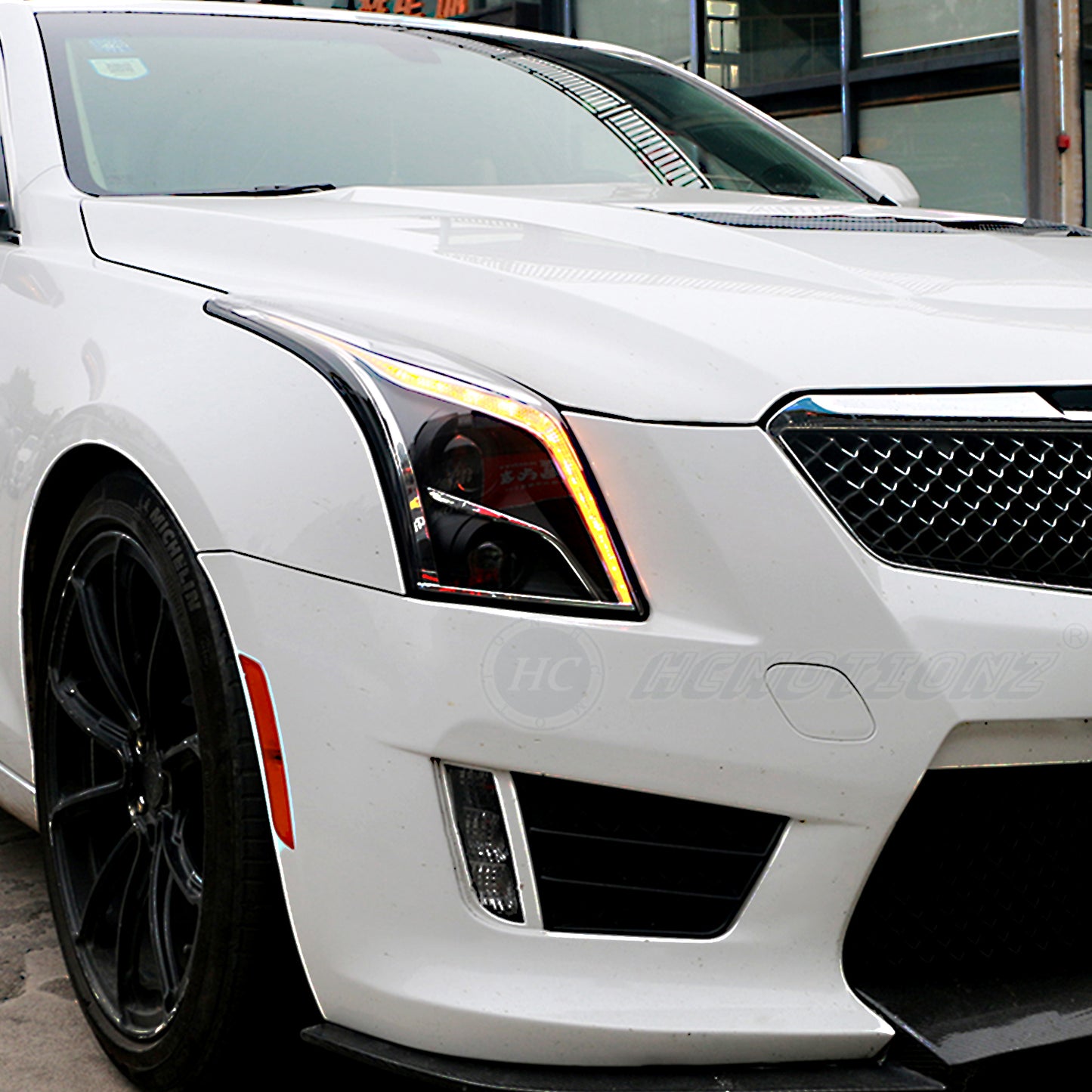 HCMOTION LED Headlights for Cadillac ATS ATS-L 2013-2019