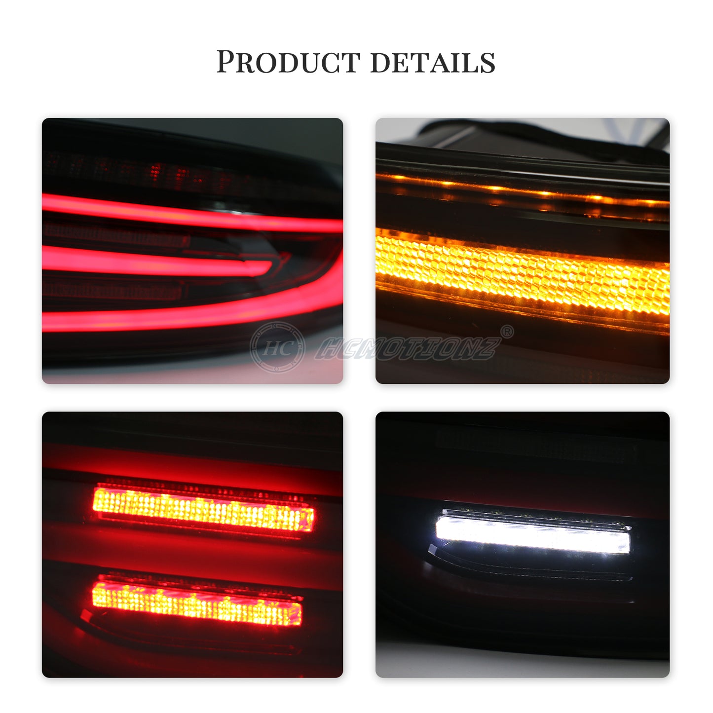 HCMOTION Taillights Fit/For Toyota US Corolla 2020-2024