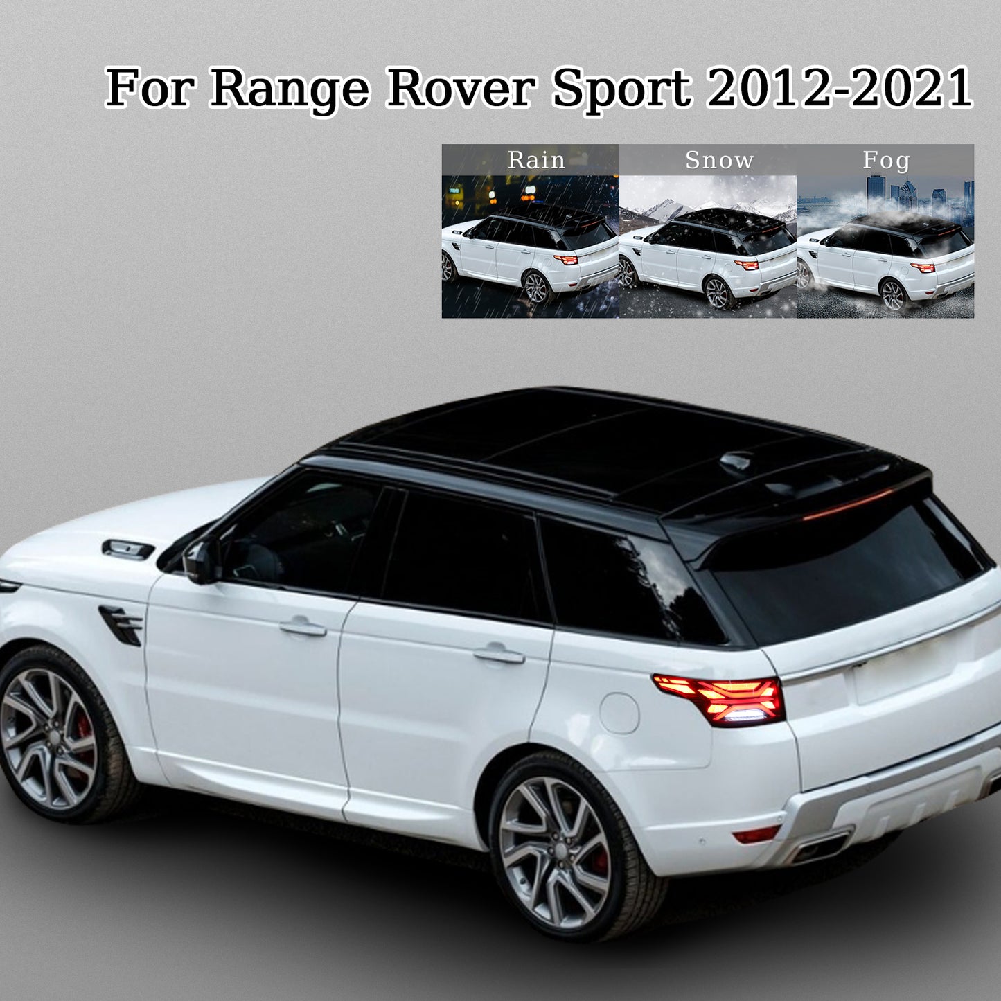HCMOTION LED Tail Lights For Range Rover Sport 2013-2022
