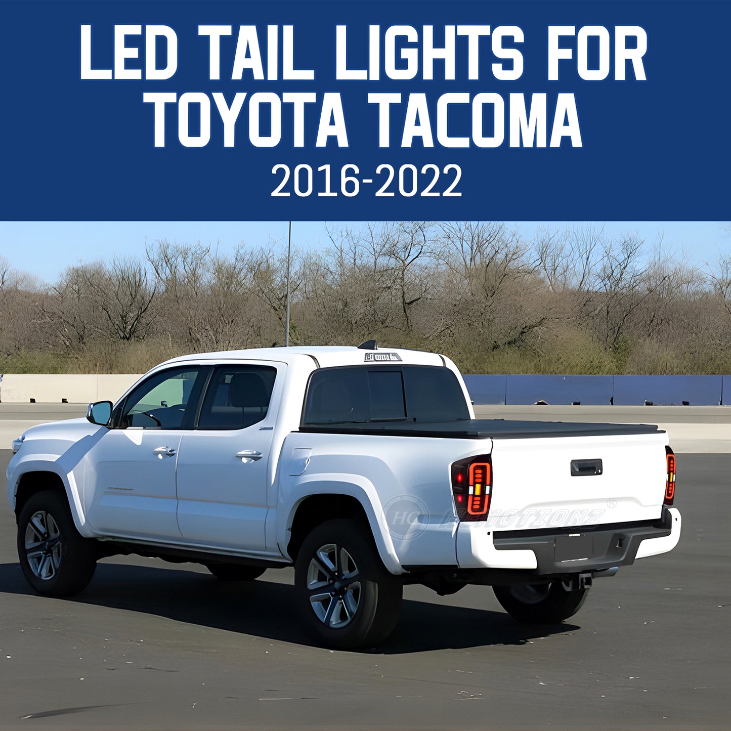 HCMOTION LED Tail Lights for Toyota Tacoma 2016-2022