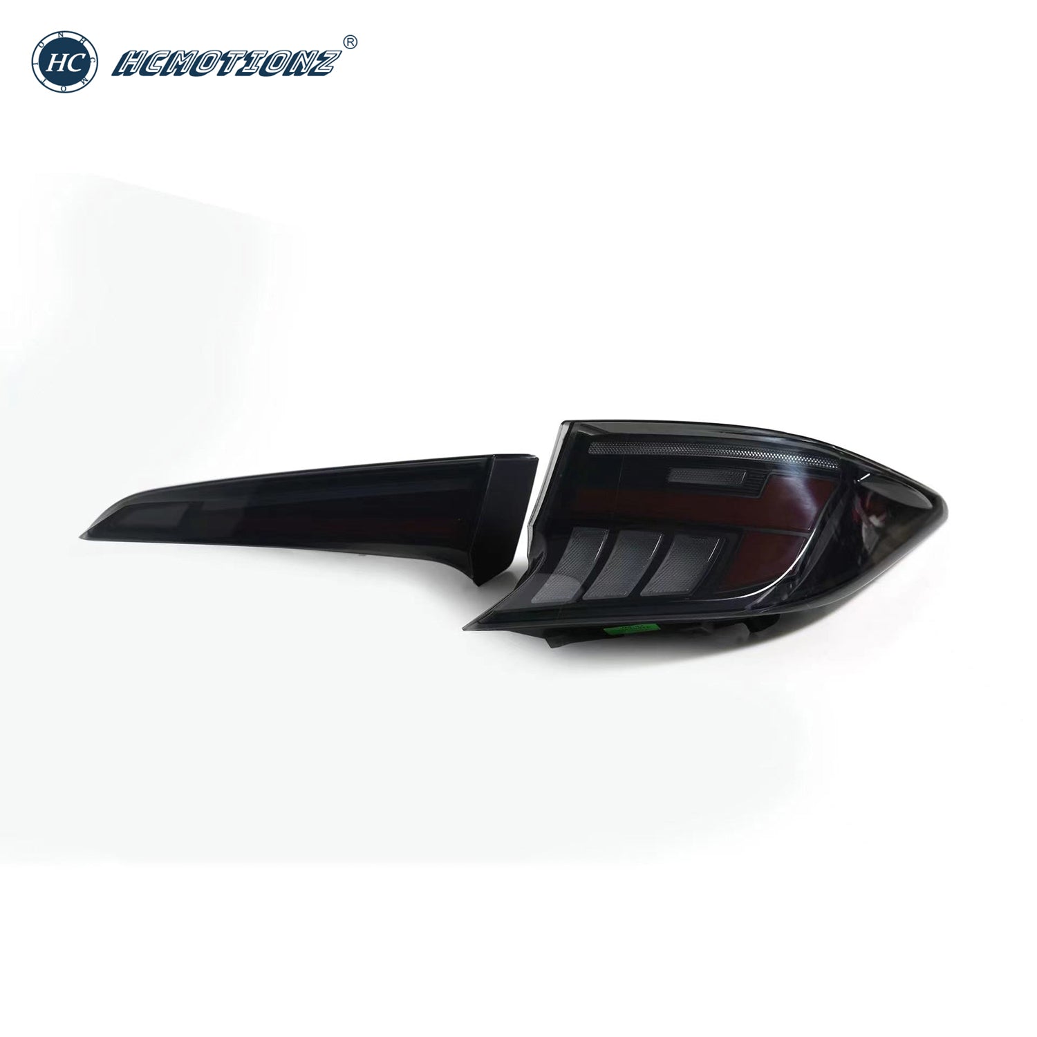 Feux Arrière LED HCMOTION Pour Toyota Corolla Hatchback 2019-2023 - Séquentiels - Noirs - Neufs