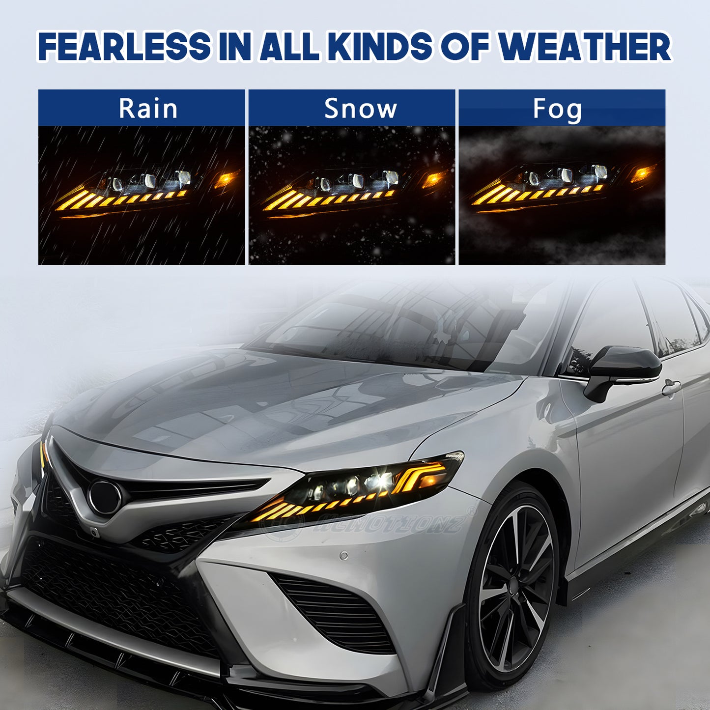 HCMOTION LED Headlights For Toyota Camry 2018-2021
