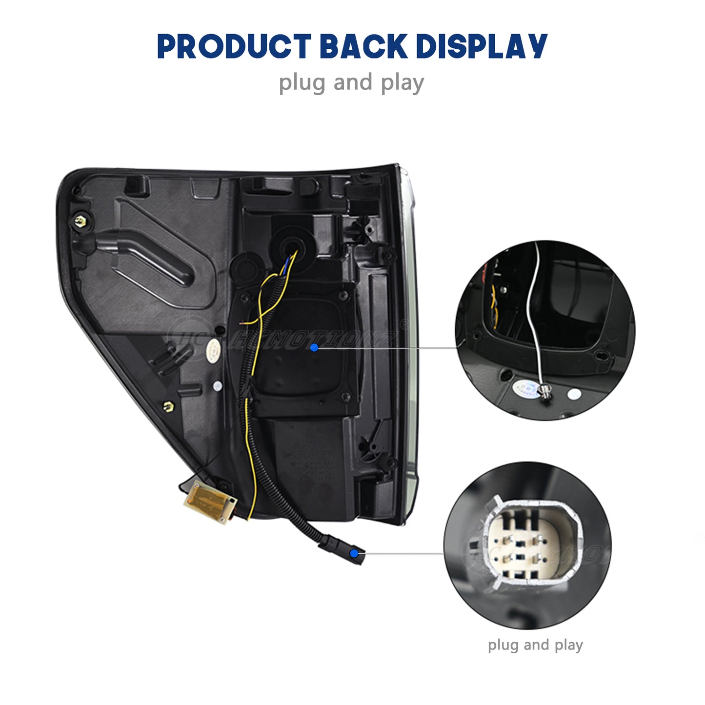 HCMOTION LED Tail Lights for Ford F150 XLT 2021 2022 2023