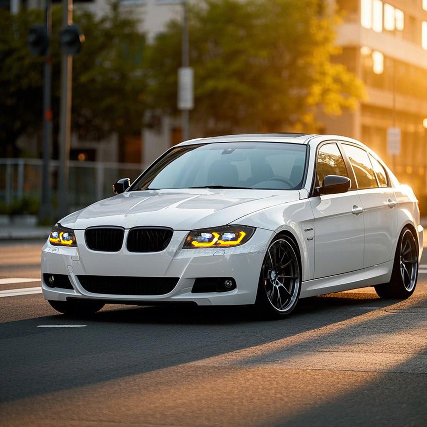 HCMOTION LED Laser Headlights for Bmw 3 Series Salgon 2005-2012
