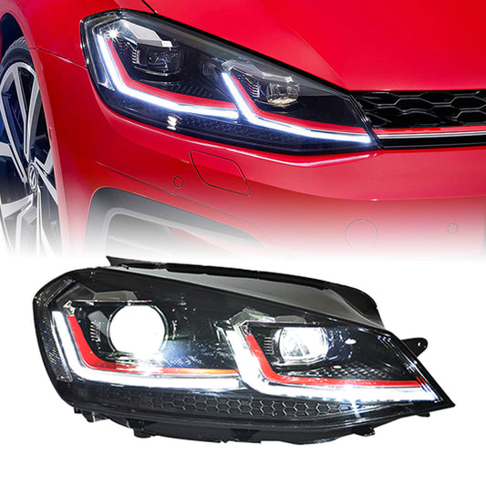 HCMOTION For 2013-2018 VW MK7 Golf 7 Projector Headlights