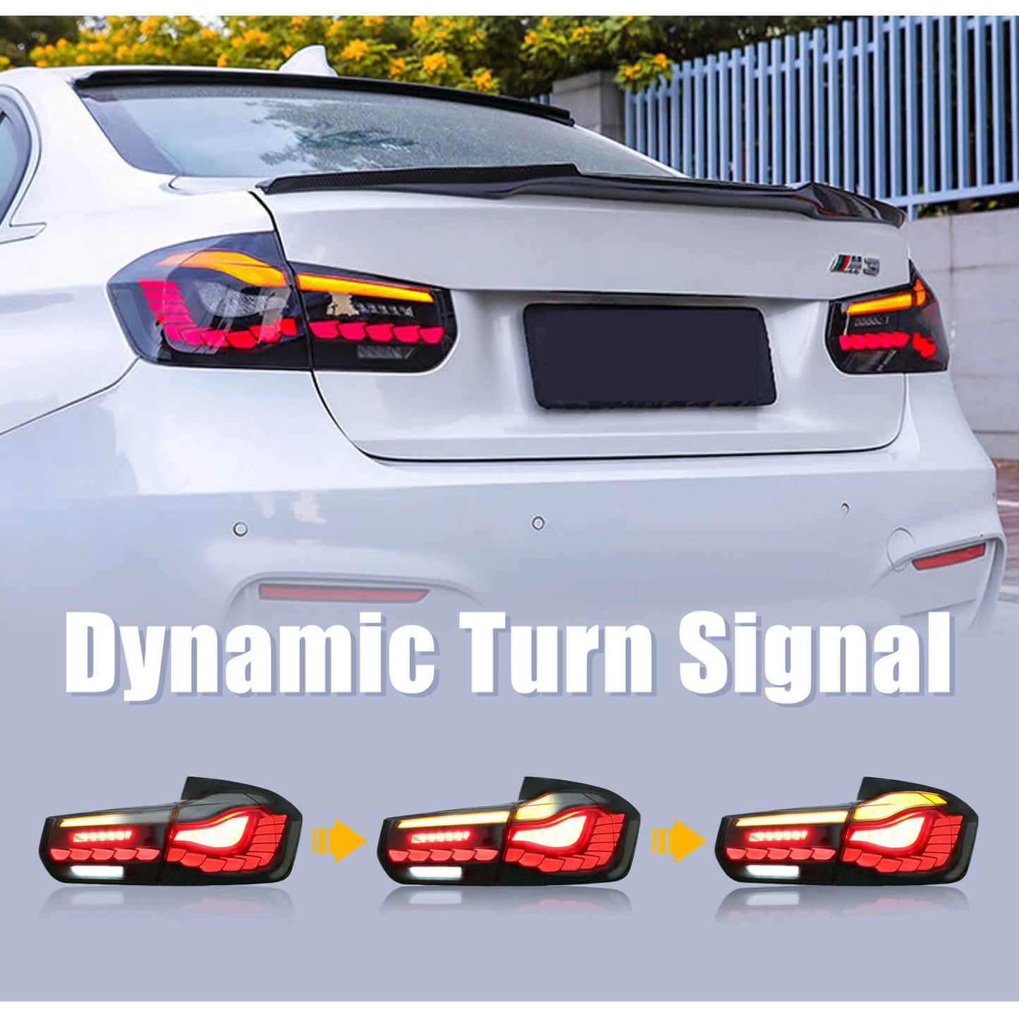 HCMOTION Taillights For BMW 3 Series F30 F80 2012-2018