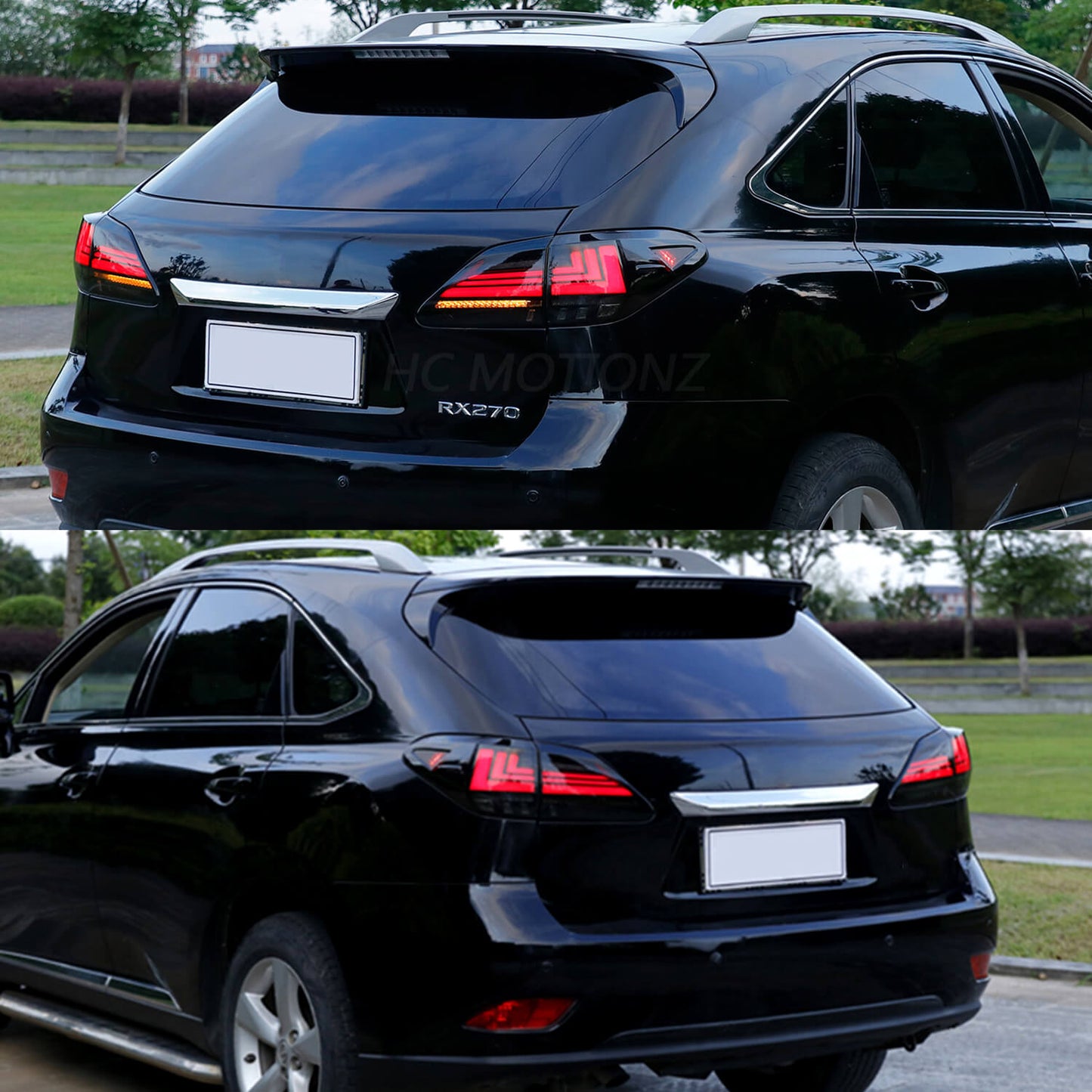 HCMOTION LED Tail Lights for Lexus RX350 RX450 RX270 2009-2015