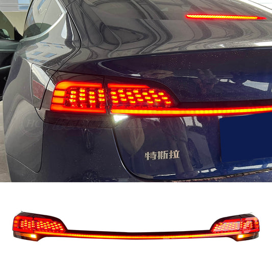HCMOTION LED Tail Lights For Tesla Model 3 Model Y 2017-2021