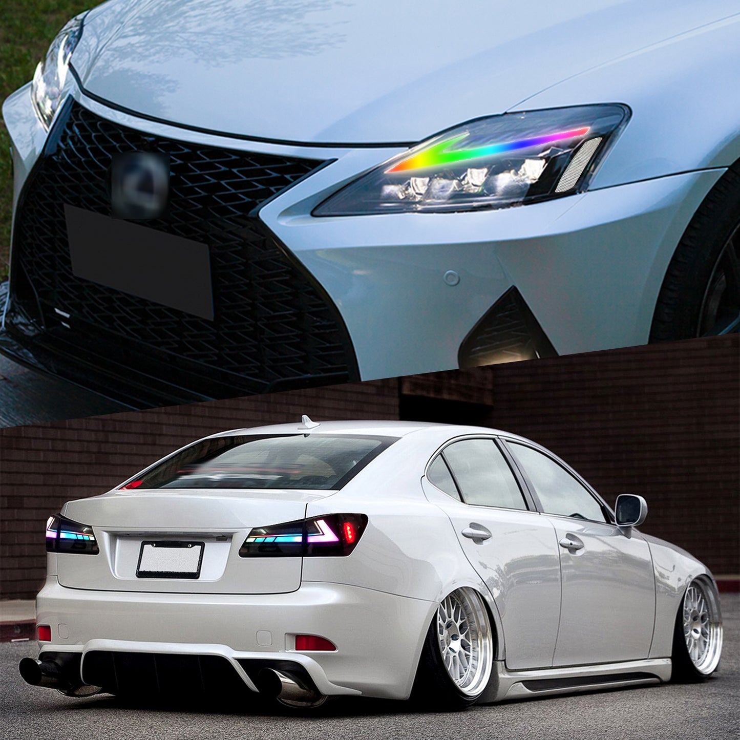 HCMOTIONZ LED Head Light And Tail Lamp For Lexus IS250 IS350 ISF 2006-2013