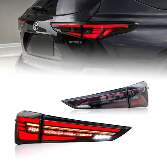 HCMOTION Gen 4 For Toyoto Highlander 2020-2022 LED Tail Lights