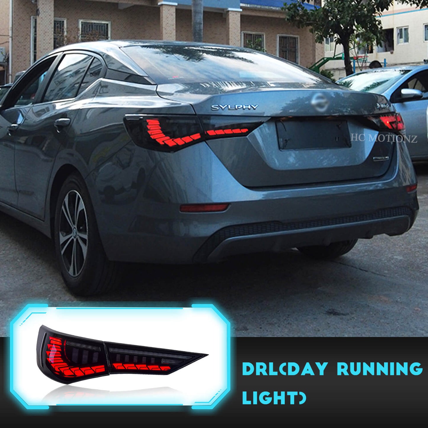HCMOTION LED Tail Lights For Nissan Sylphy 19-22