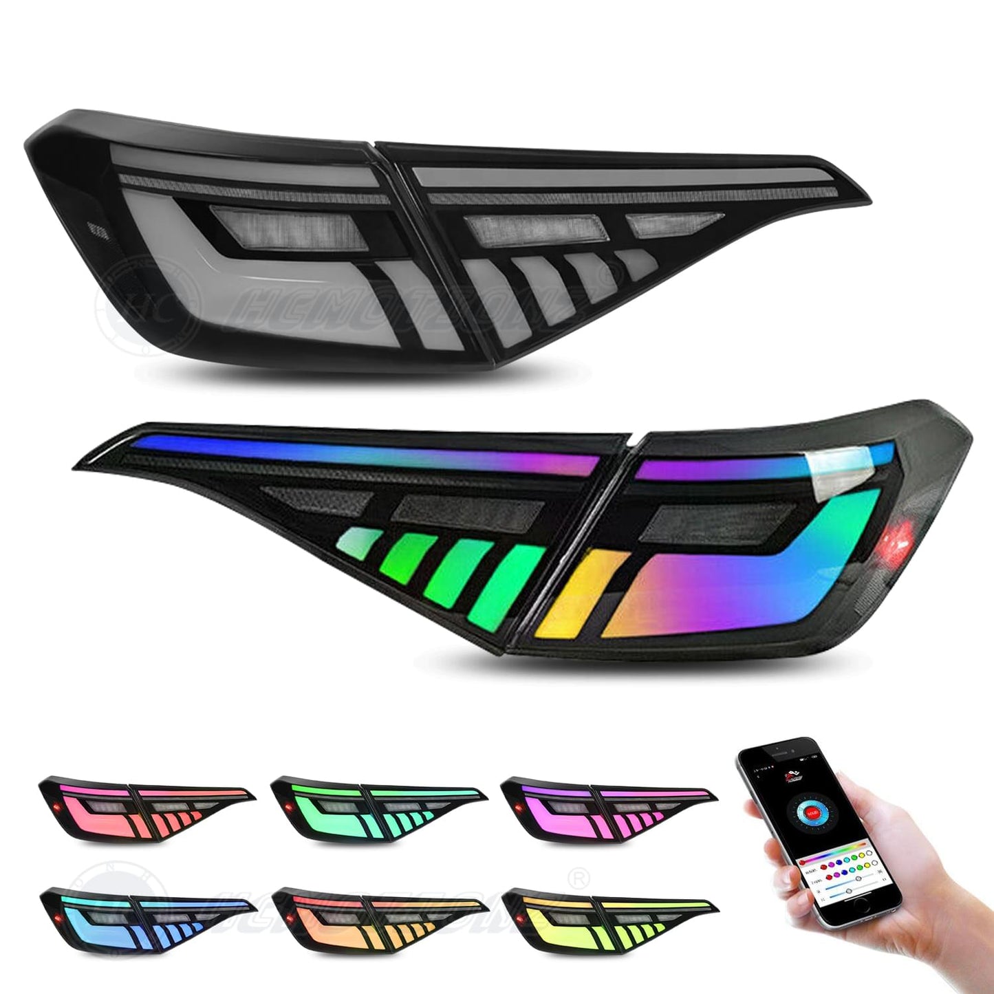 HCMOTION Honda Civic 2022 2023 RGB Tail Lights