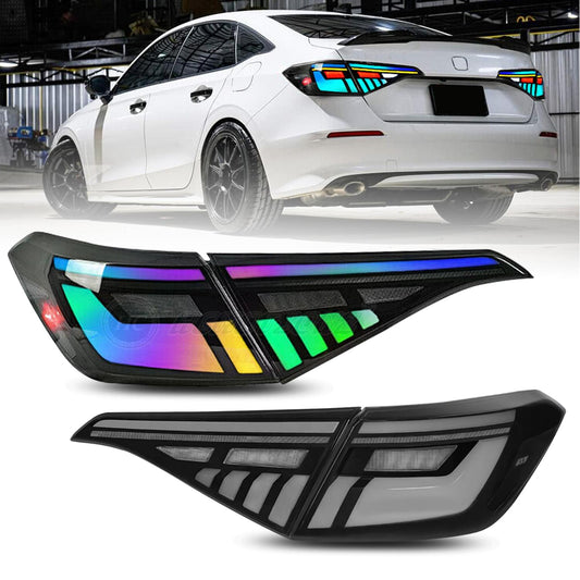 HCMOTION Honda Civic 2022-2025  RGB Tail Lights