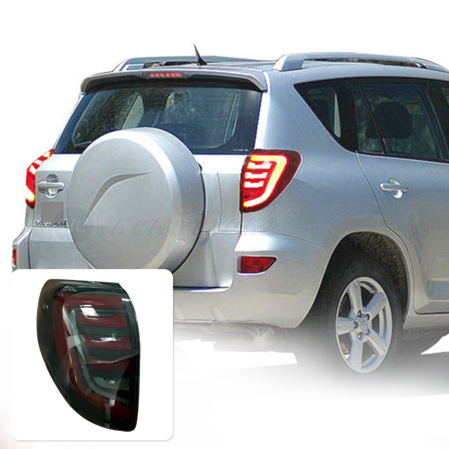 HCMOTION LED Tail Lights For Toyota Rav4 2006-2012