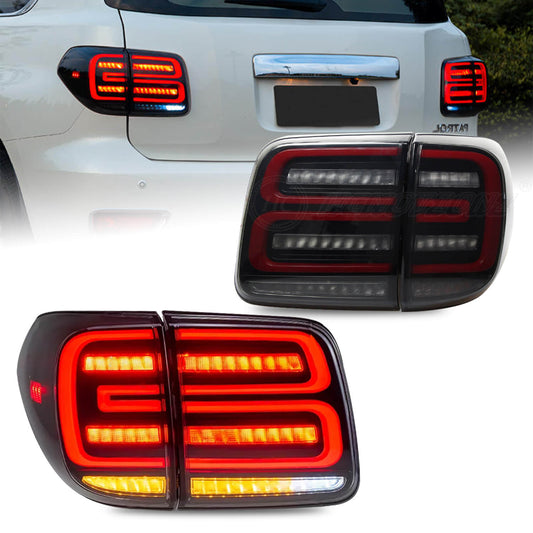 HCMOTION Led Tail Lights For Nissan Patrol 2012-2019
