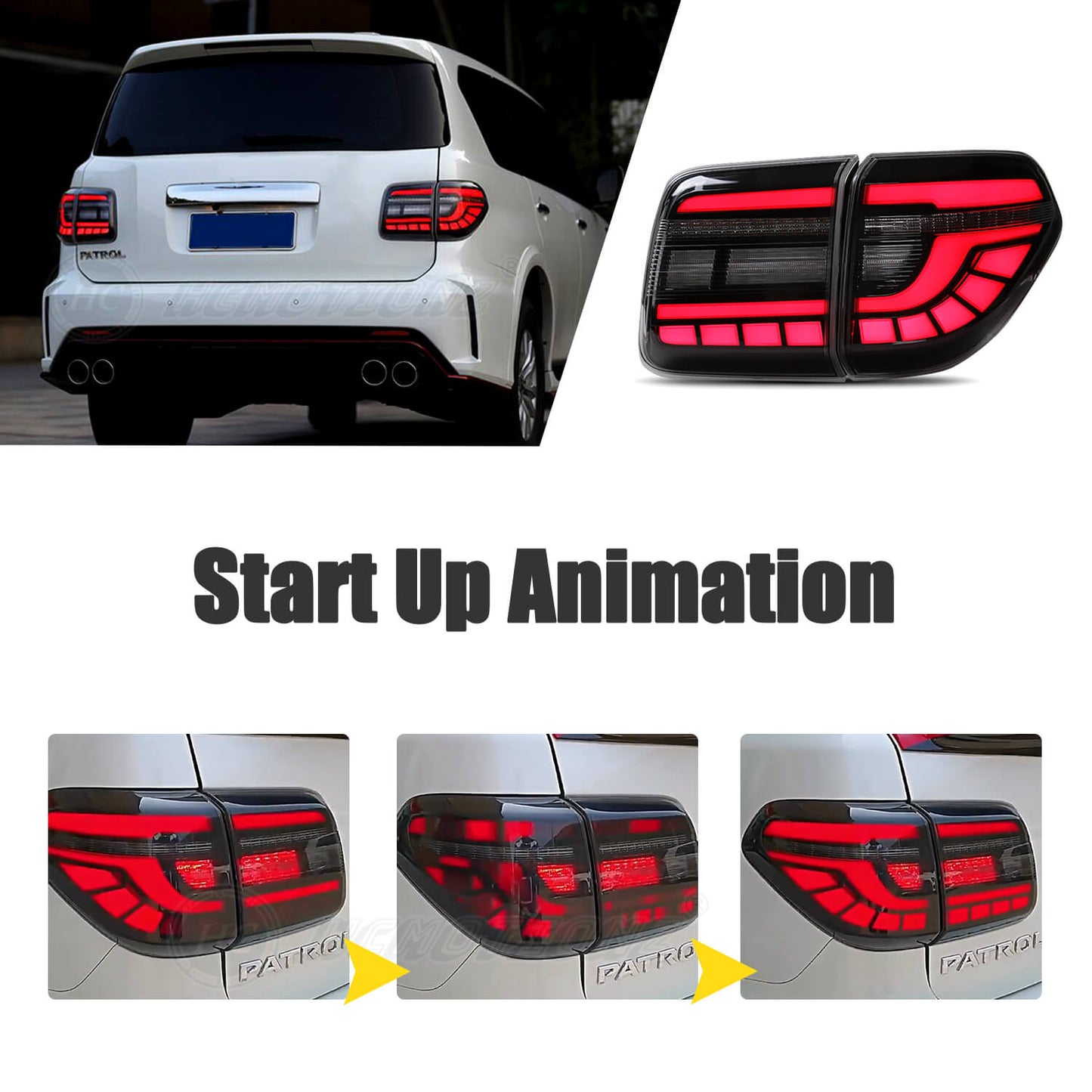 Led Tail Lights For Nissan Patrol 2012-2019