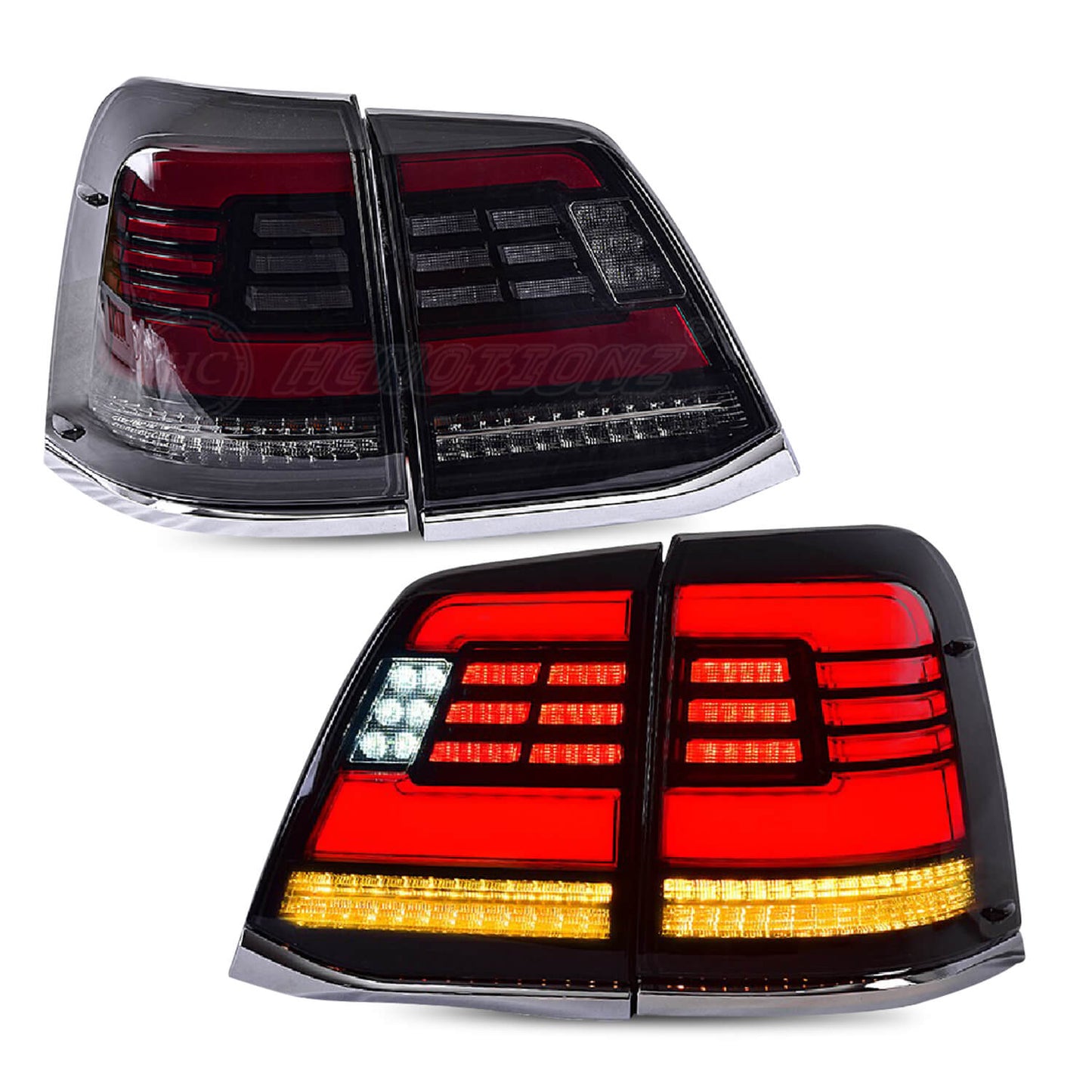 HCMOTION LED Tail Lamps For Toyota Land Cruiser 2008-2015