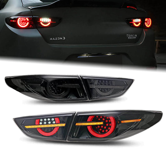 HCMOTION Tail Lights for Mazda 3 2019-2022