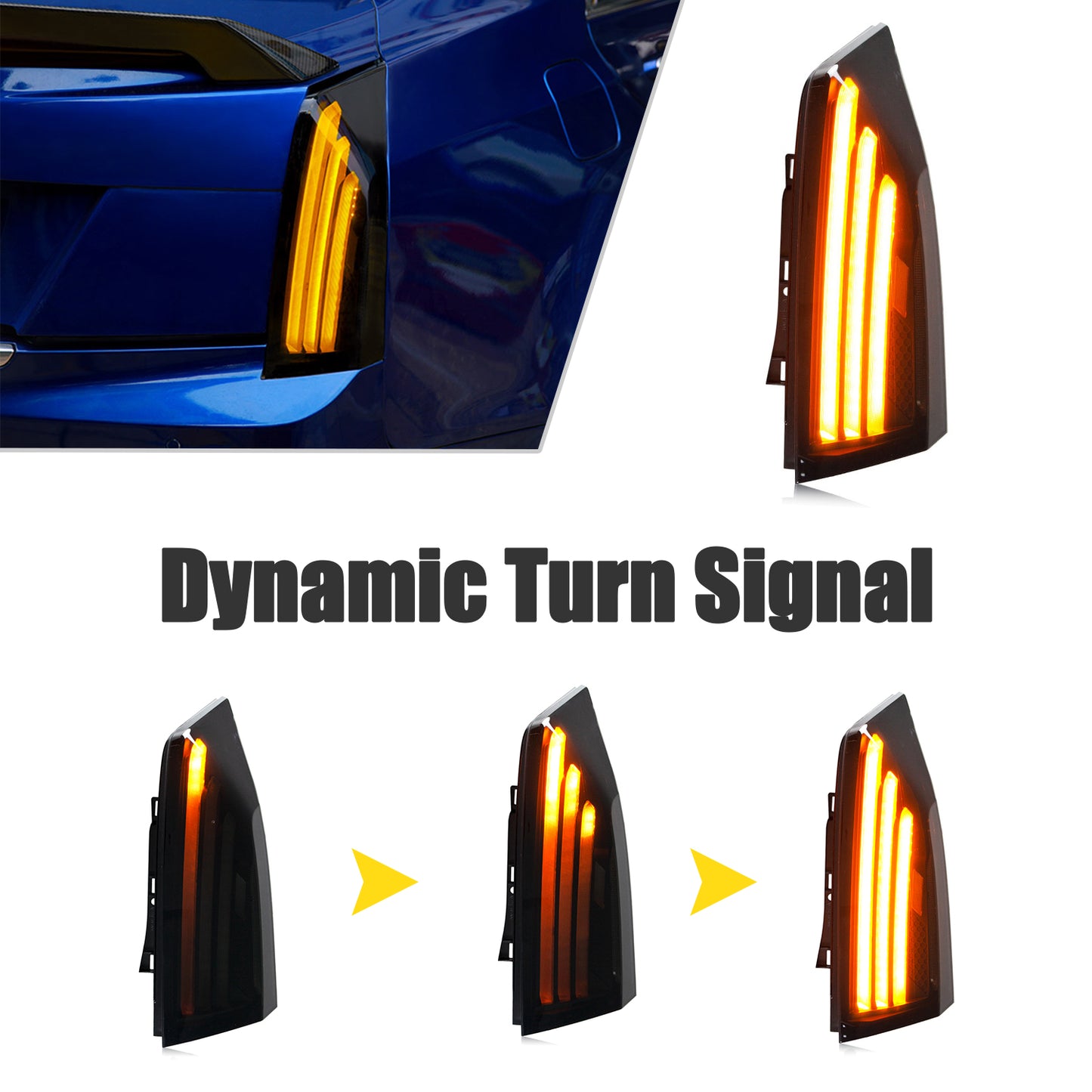 LED Taillights for Cadillac ATS ATS-L 2013-2020