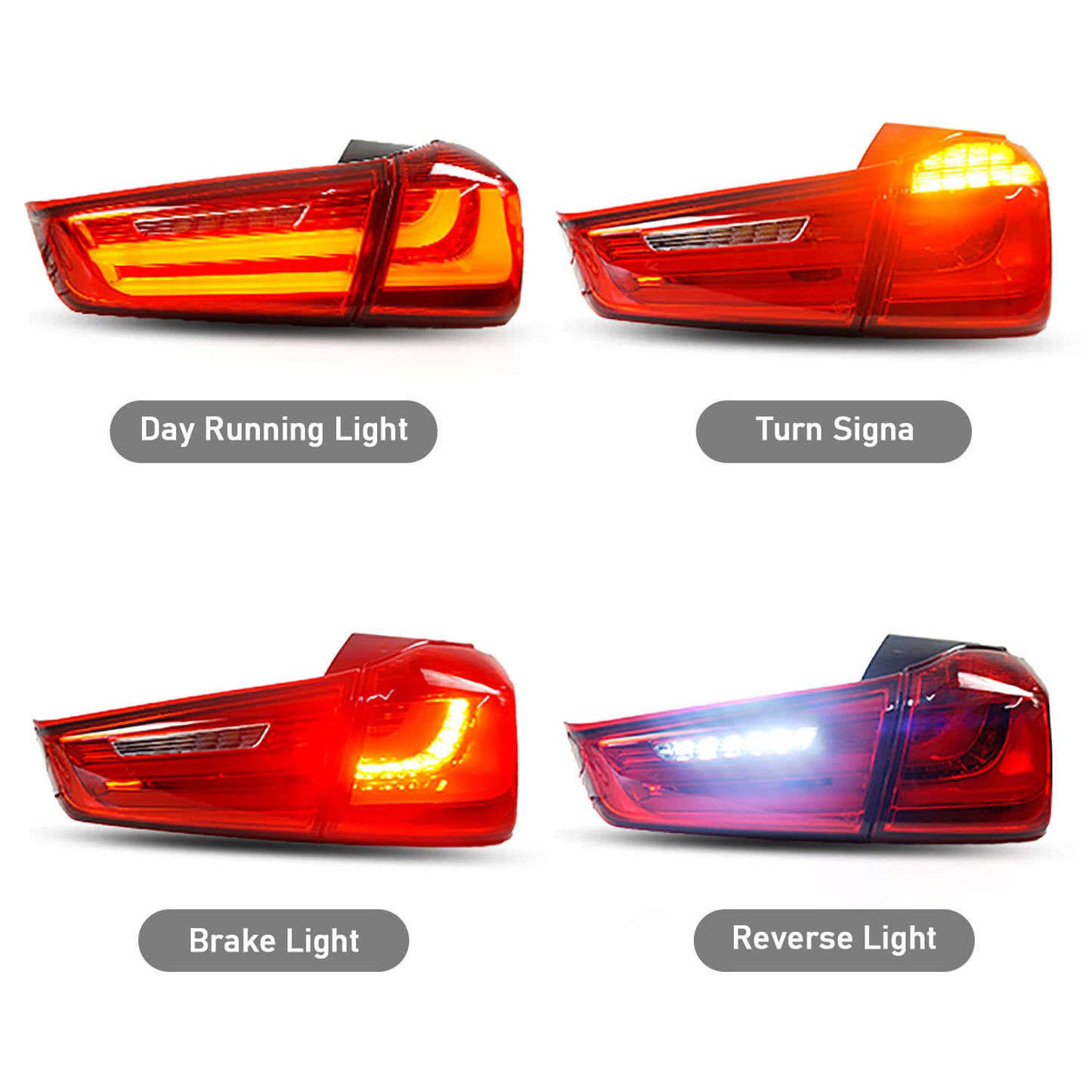 HCMOTION 2011-2019 FOR Mitsubishi OUTLANDER LED Tail Light