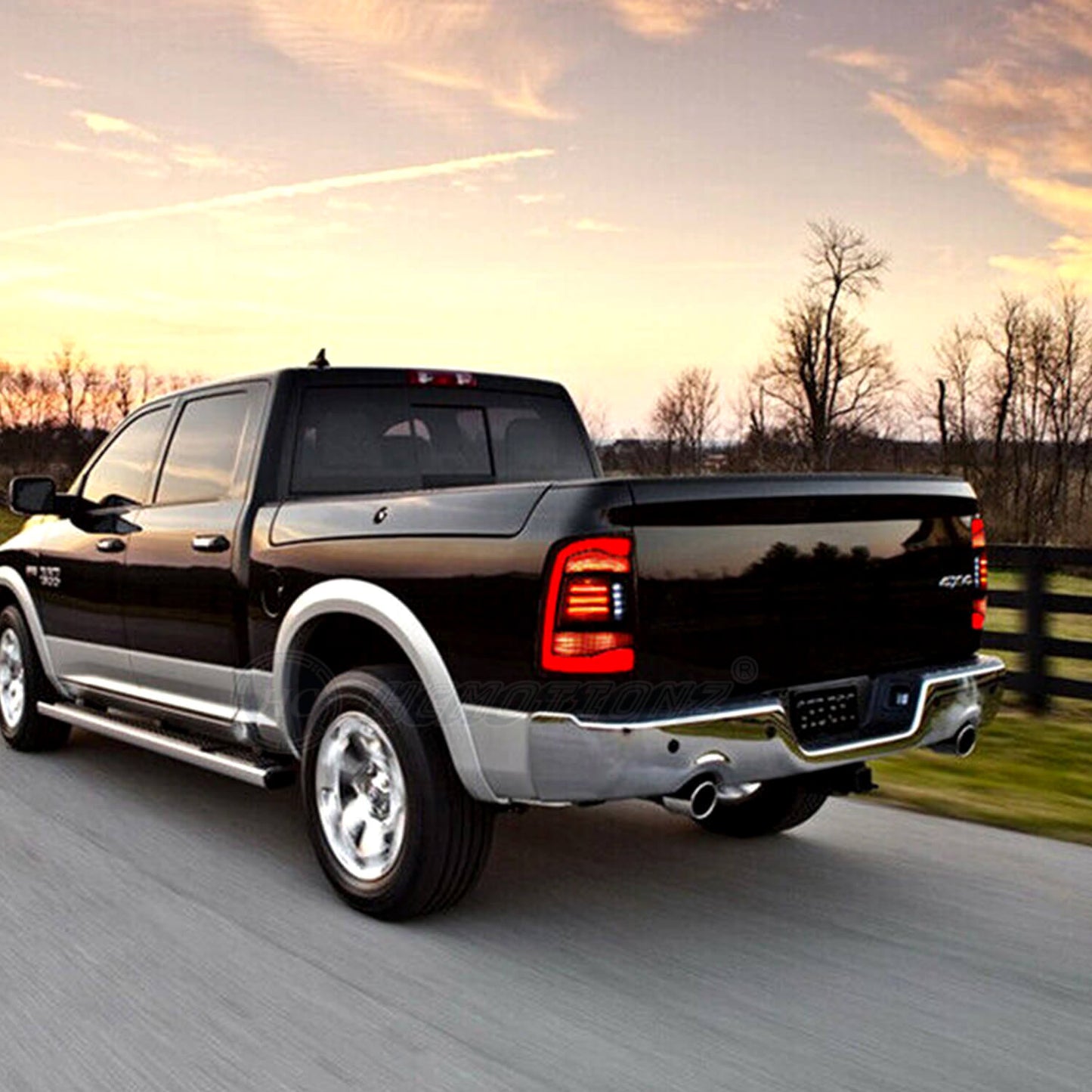 HCMOTION LED Tail Lights for Dodge Ram 2009-2018
