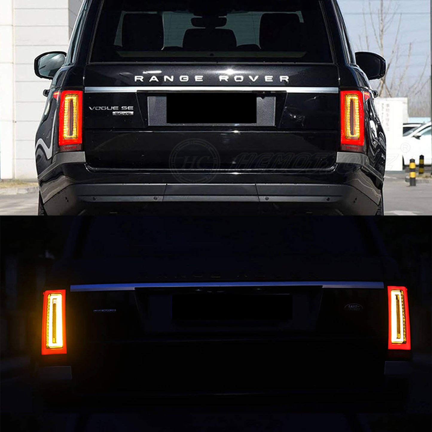 HCMOTION LED Tail Lights For Range Rover 2012-2021 4th Start UP Animation