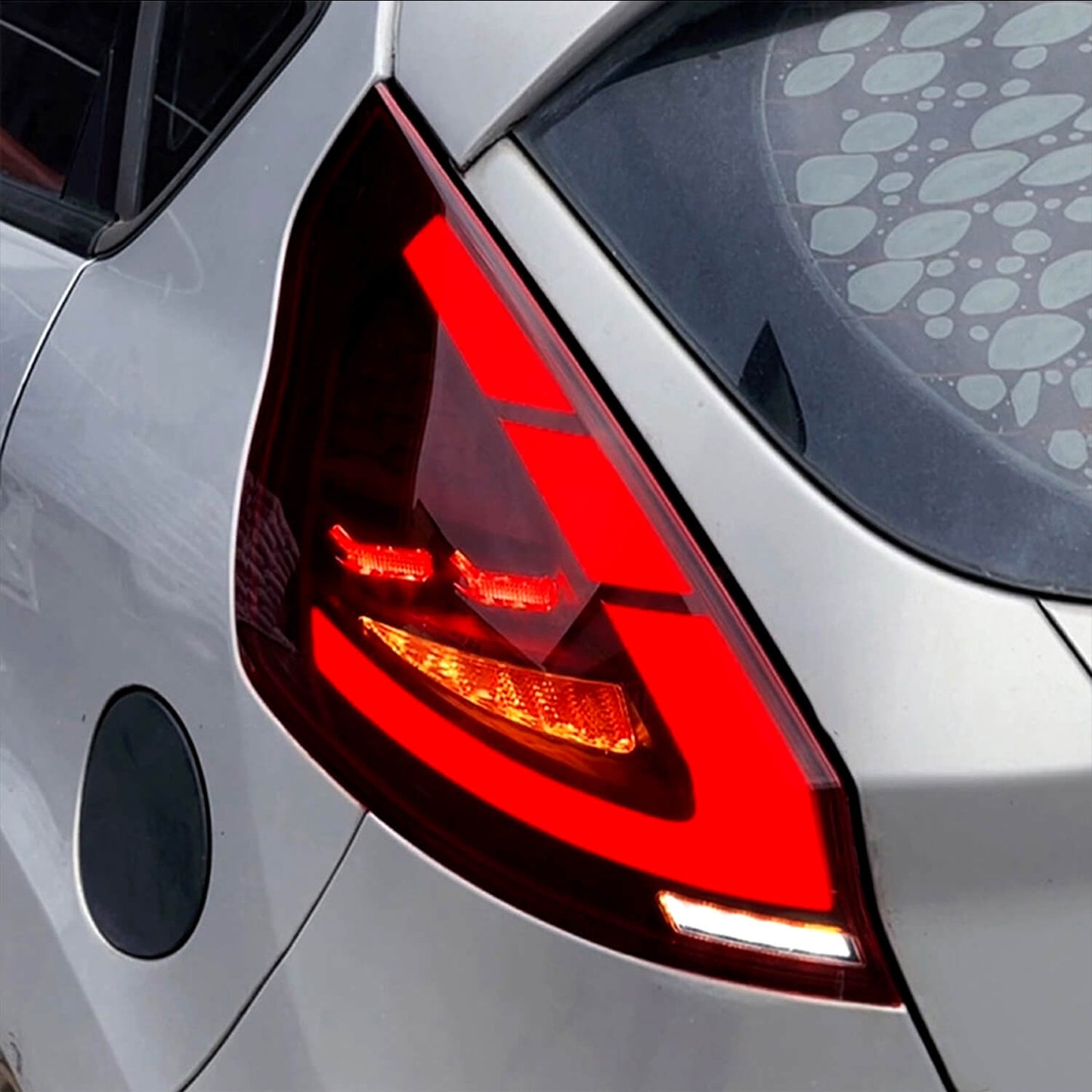 HCMOTION LED Tail Lights For Ford Fiesta 2008-2019