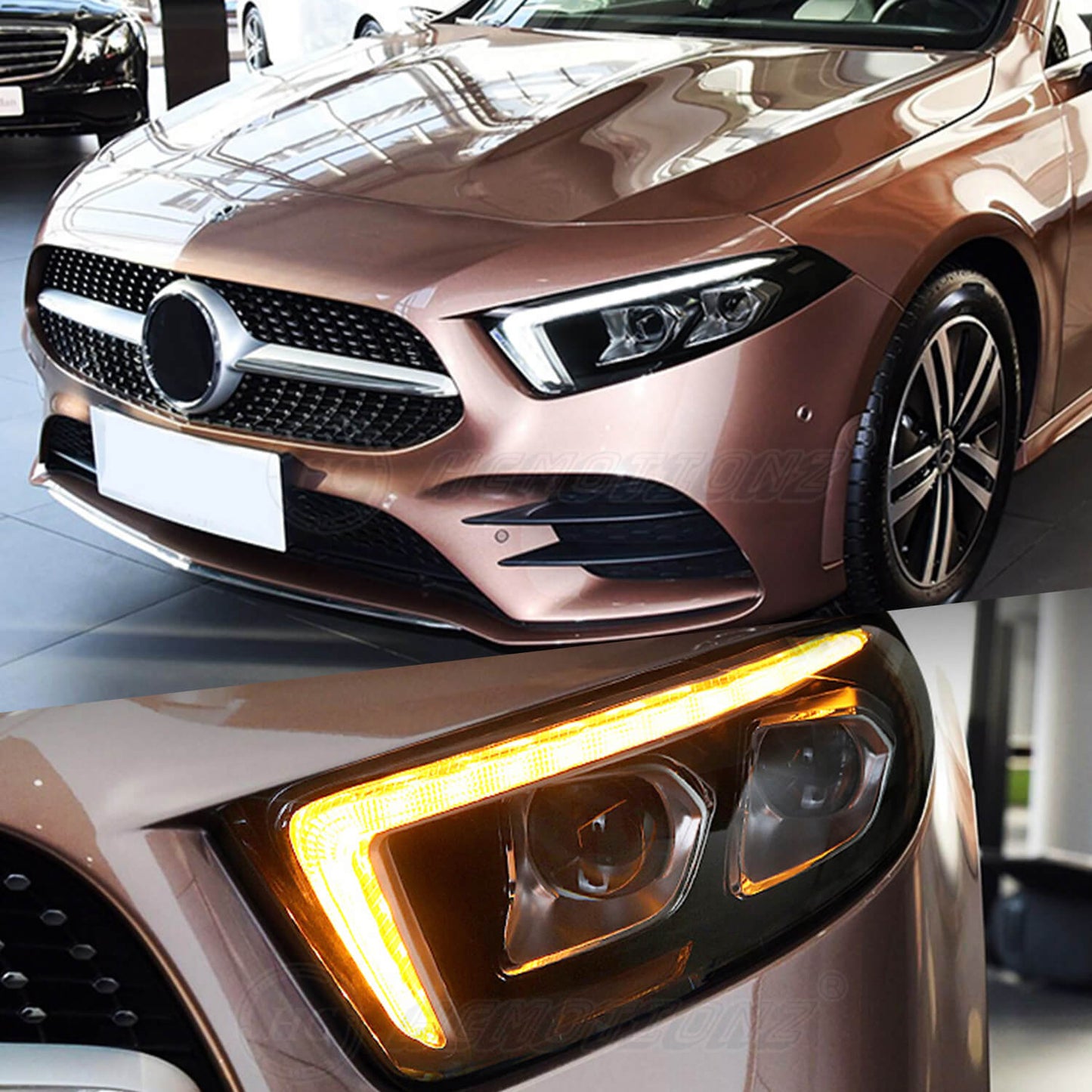 HCMOTION For Mercedes A180 2018-2022 LED Headlights
