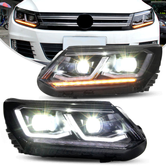 HCMOTION LED Headlights For VW Tiguan 2017-2021