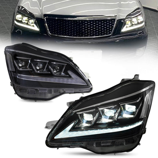 HCMOTION LED Headlights For Toyota Crown 2003-2008