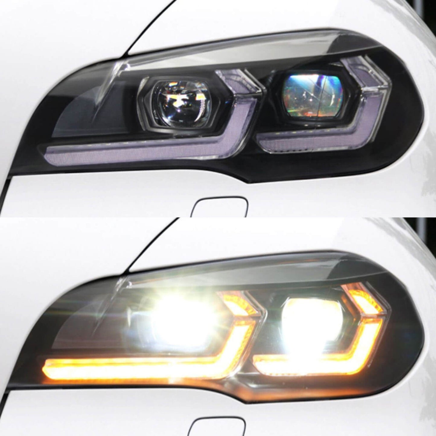 HCMOTION 2007-2013 LED Headlights For BMW X5 E70