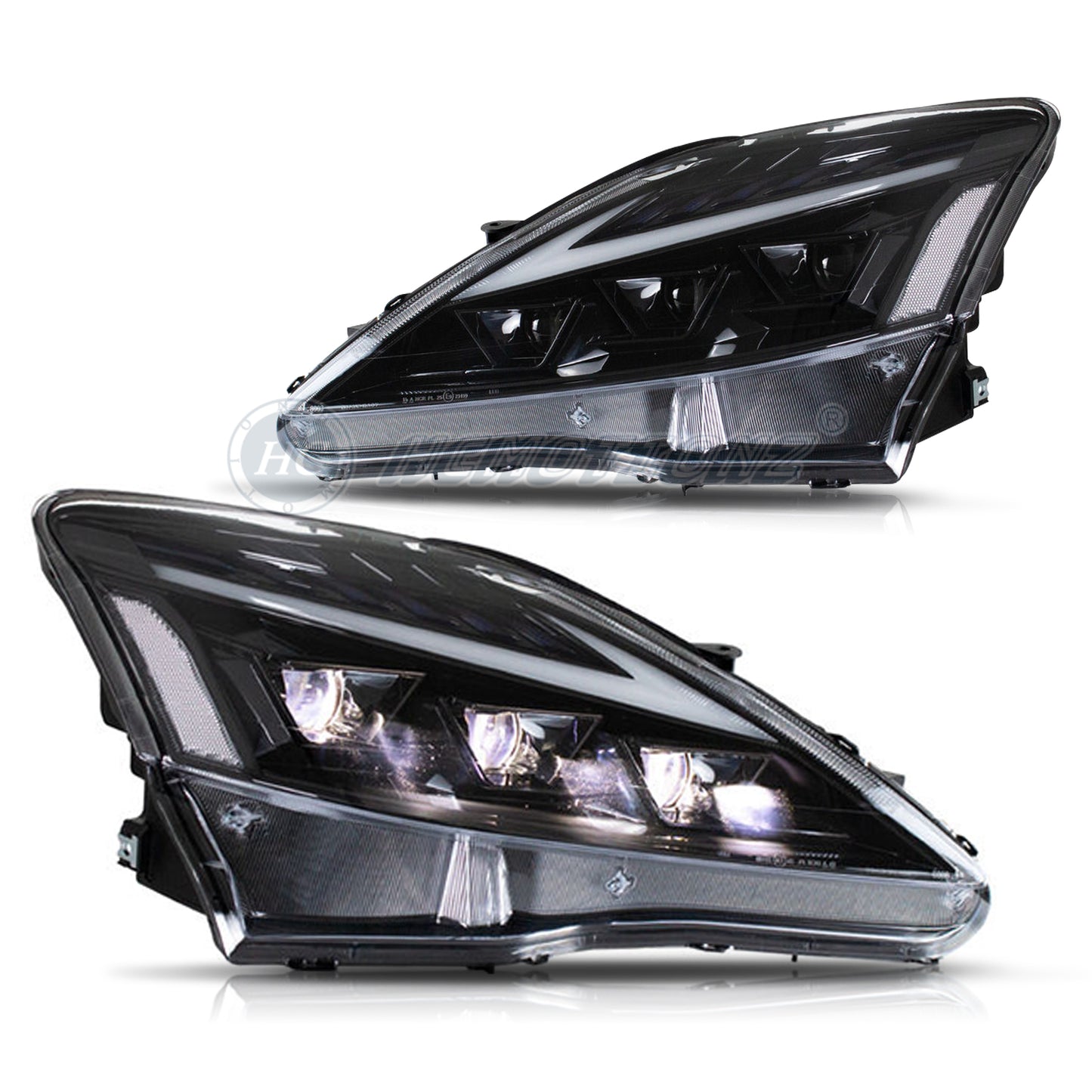 HCMOTION LED Head Light For Lexus IS250 IS350 C ISF 2006-2013