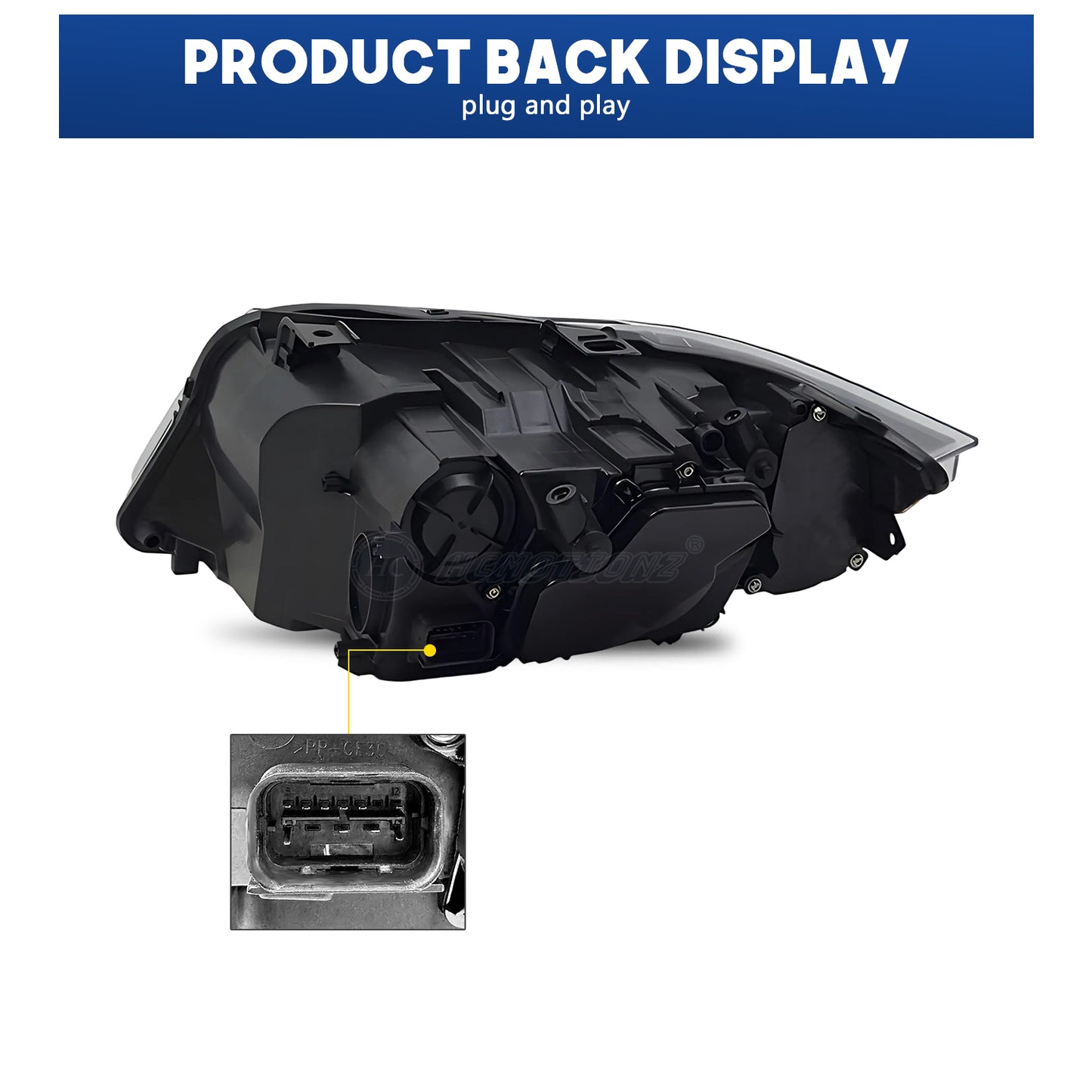 HCMOTION LED Laser Headlights for Bmw 3 Series Salgon 2005-2012