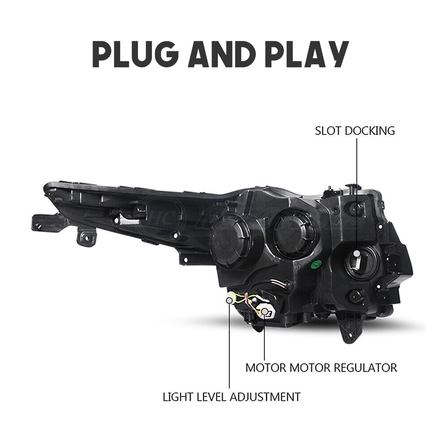 HCMOTION LED Headlights for Cadillac ATS ATS-L 2013-2019
