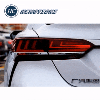 HCMOTION Taillights Fit/For Toyota Camry 2018-2024 With silver strip