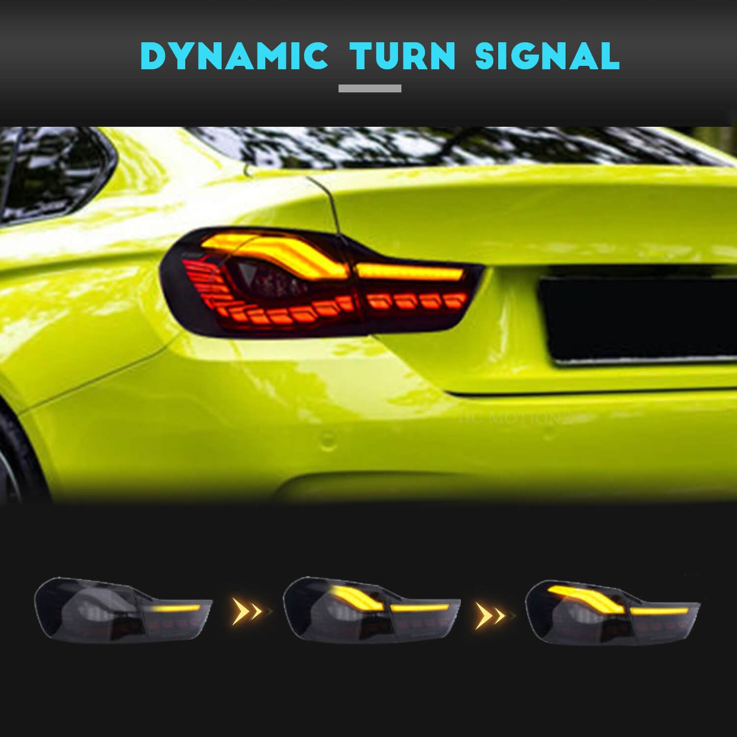 HCMOTION LED Tail Lights For BMW M4 2014-2020