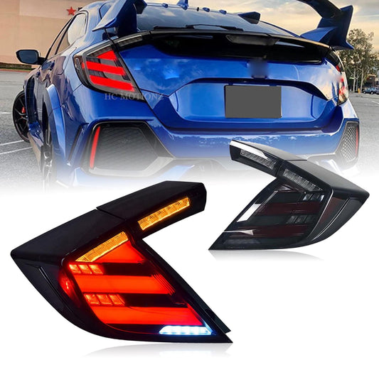 HCMOTIONZ LED Tail light for Honda Civic Hatchback 2017-2020
