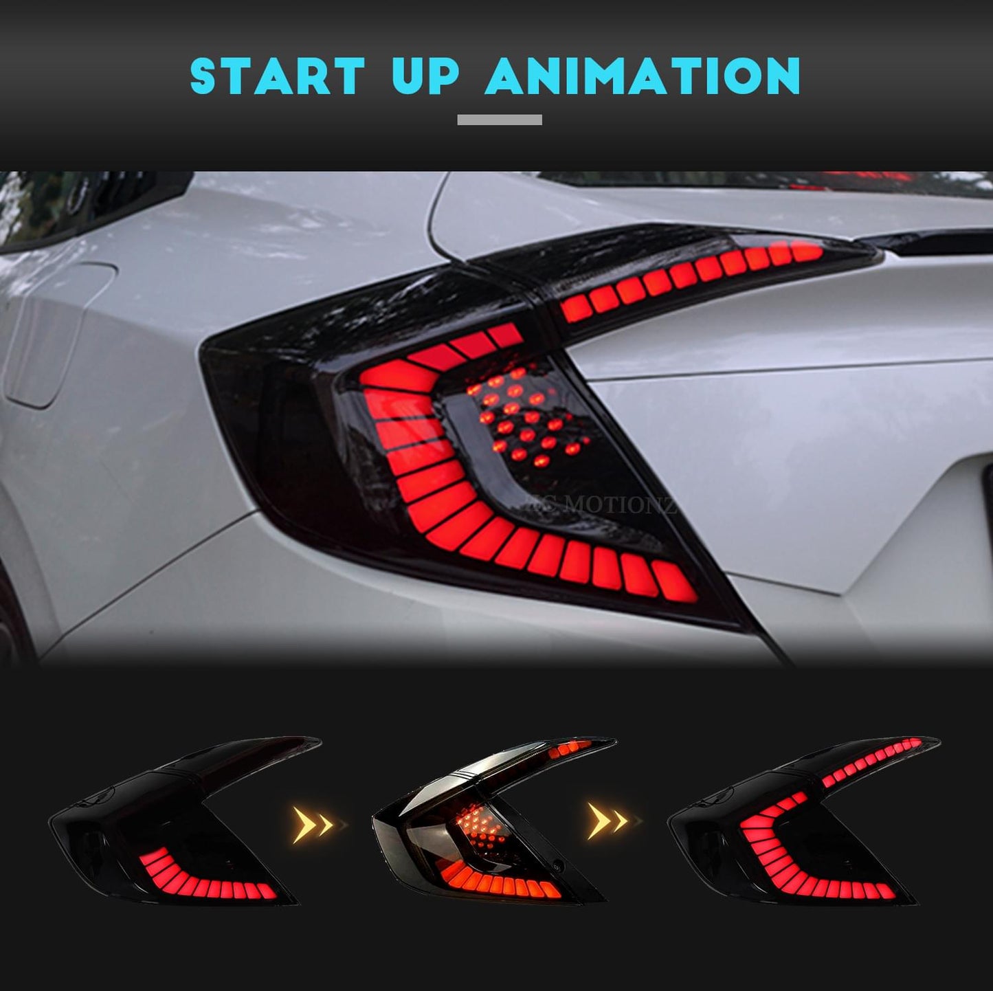 HCMOTION Honda Civic 2016-2021 Taillights