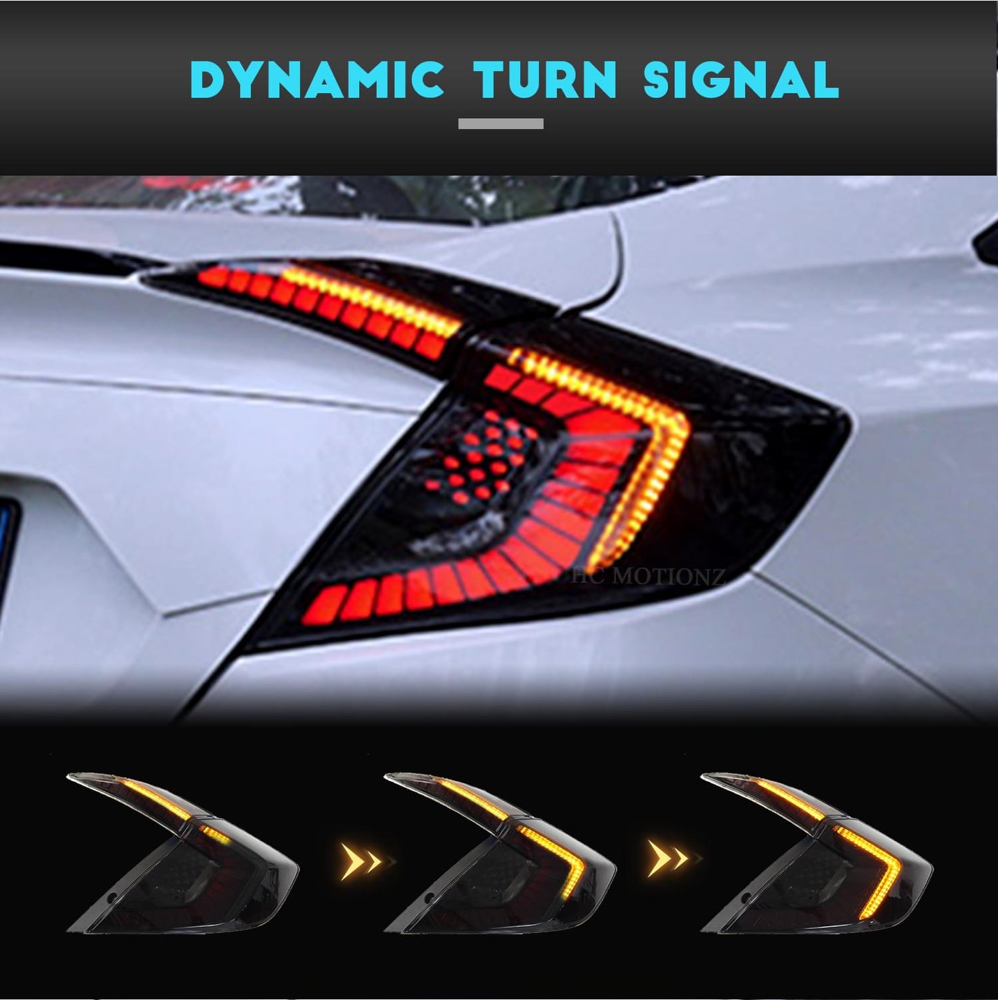 HCMOTION Honda Civic 2016-2021 Taillights