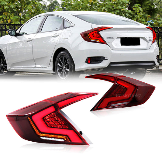 HCMOTION Taillights For Honda Civic 2016-2021
