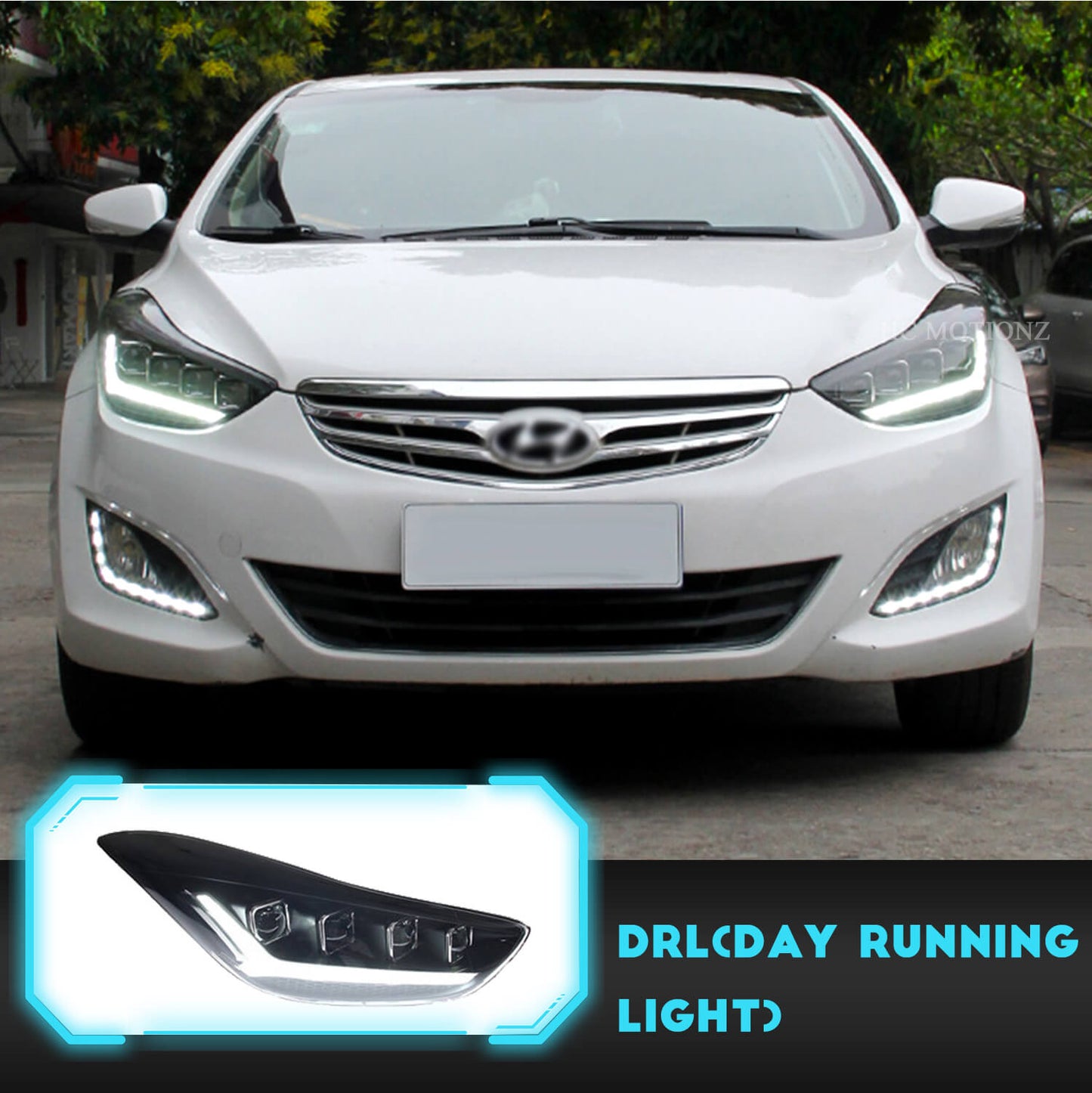 HCMOTION For Hyundai Elantra 2011-2015 Full LED Headlights