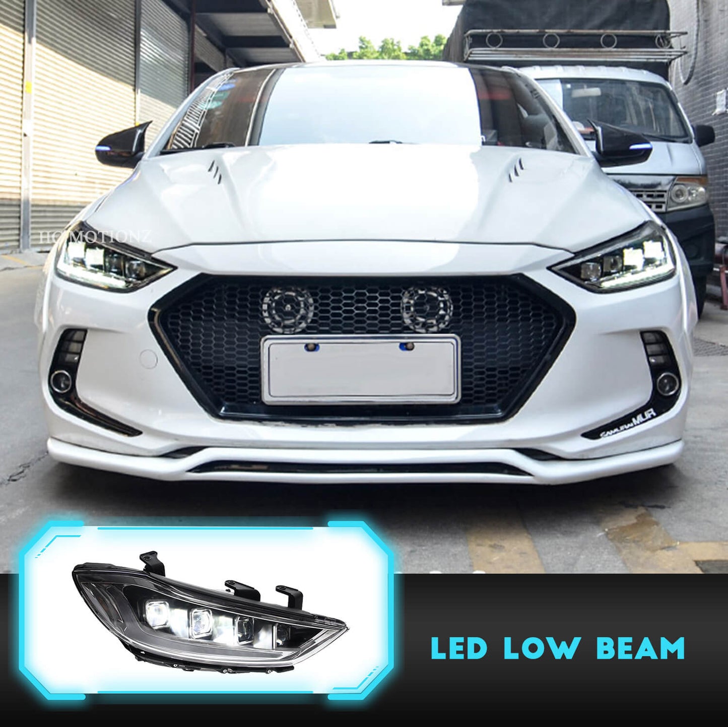 HCMOTION For Hyundai Elantra 2016-2018 Full LED Headlights