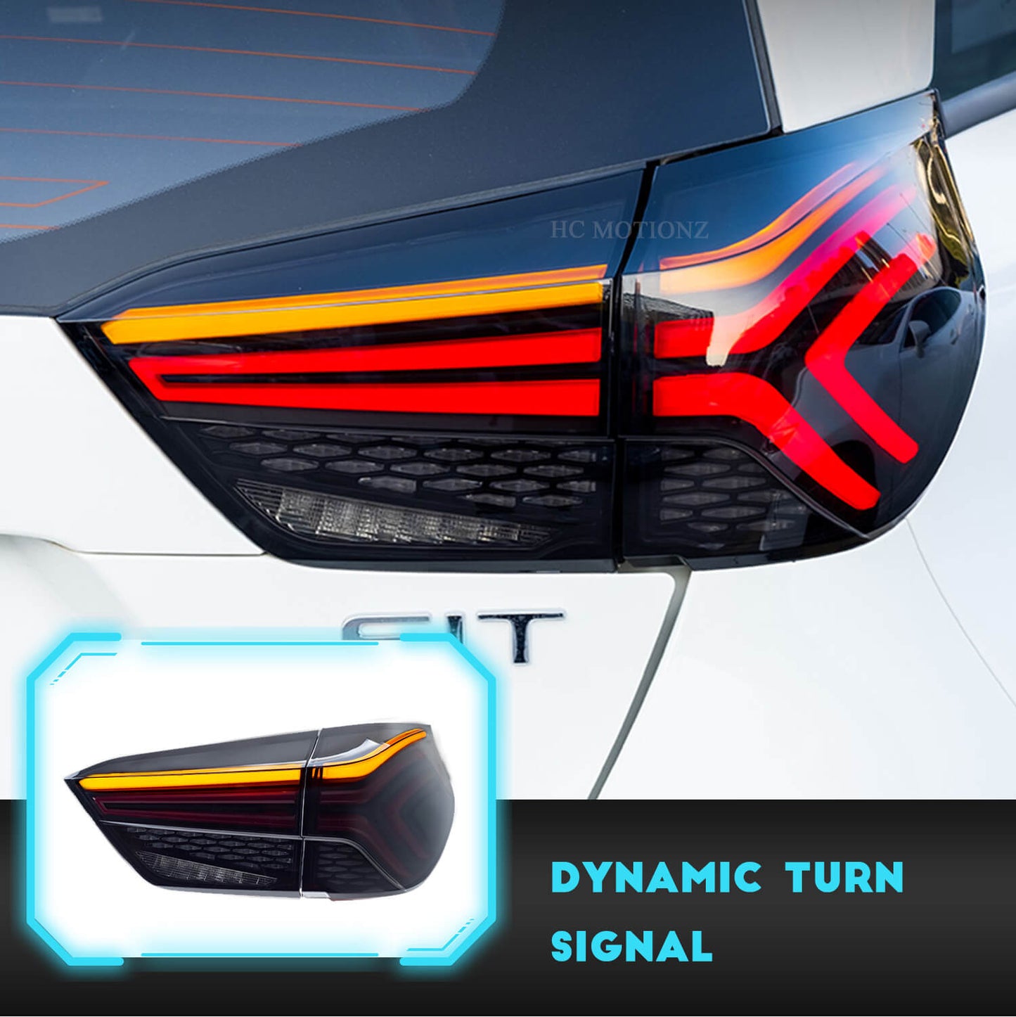 HCMOTION 4th Gen Honda Jazz/FIT LED Tail Lights